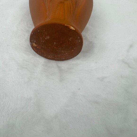 The Holy Water Pot Virgin Mary Terracotta 5" Bottle Cork Stopper Handmade Empty - Picture 9 of 12